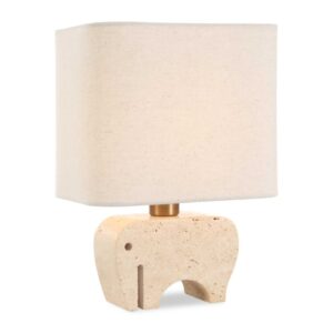 Uttermost Tusk Travertine Accent Lamp 30609 1
